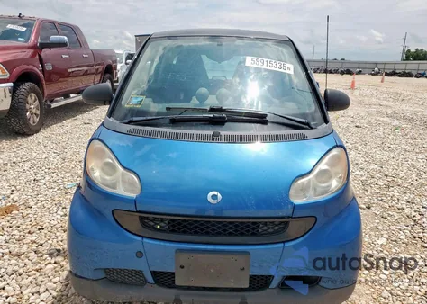 2009 Smart Fortwo Pure z USA, uszkodzony, nr VIN WMEEJ31XX9K246332